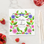 Schöne Blume 2 Wedding_GC - Paper Napkins Serviette (Beispiel)