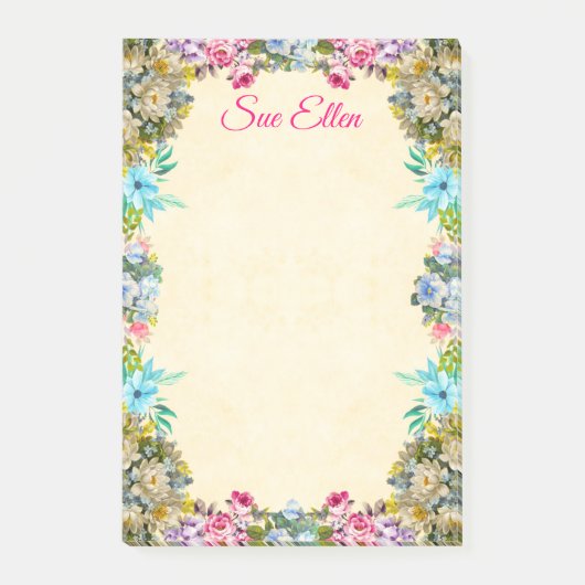 Schöne Blume 527 Post-It-Notes Post-it Klebezettel (Vorderseite)