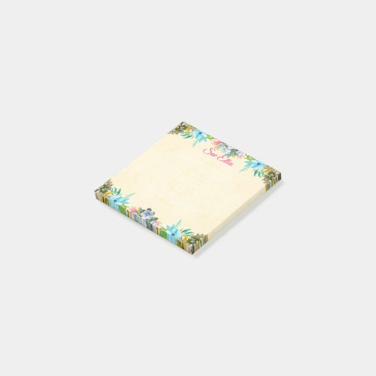 Schöne Blume 527 Post-It-Notes Post-it Klebezettel (angewinkelt)