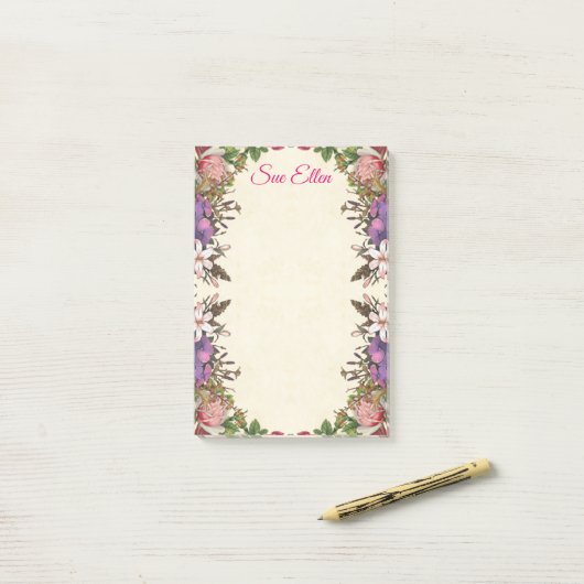 Schöne Blume 987 Post-It-Notes Post-it Klebezettel (Auf Schreibtisch)