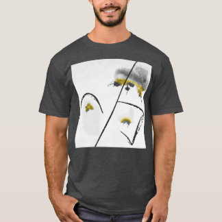 schöne Blume abstrakte Kunst T-Shirt