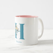 Schöne Blume Alphabetische TASSE (VorderseiteRechts)