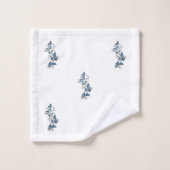 schöne Blume Badhandtuch Set (Waschlappen)