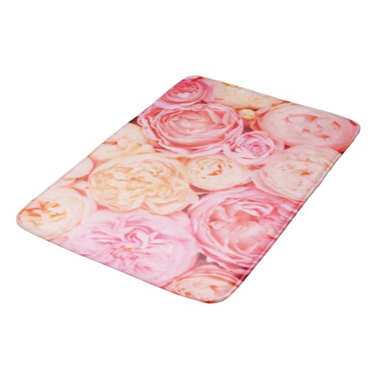 Schöne Blume Bath Mat Badematte (Schrägansicht)