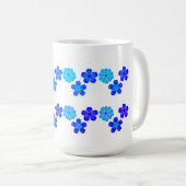 Schöne Blume, Blume Kaffeetasse (VorderseiteRechts)