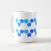 Schöne Blume, Blume Kaffeetasse (Vorderseite Links)