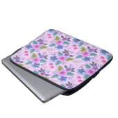 Schöne Blume Blumenmuster-36841 Laptopschutzhülle (Vorne Knopf)