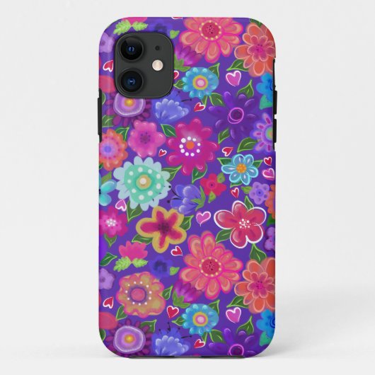 Schöne Blume Boho Style Case-Mate iPhone Hülle (Rückseite)