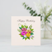 Schöne Blume Bouquet (Stehend Vorderseite)