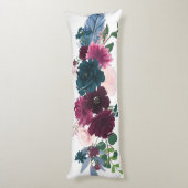 Schöne Blume Bouquet Seitenschläferkissen (Rückseite (Vertikal))