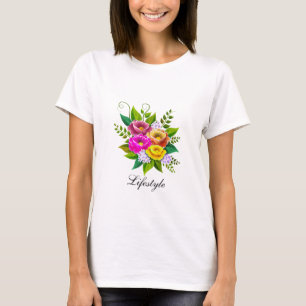 Schöne Blume Bouquet T-Shirt
