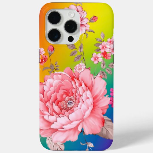 Schöne Blume Case-Mate iPhone Hülle (Rückseite)