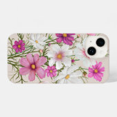 Schöne Blume Cosmos Garden iPhone Hülle (Rückseite (Horizontal))