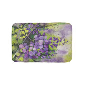 Schöne Blume der Wisteria Badematte (Vorderseite)