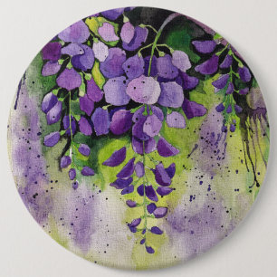 Schöne Blume der Wisteria Button