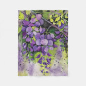 Schöne Blume der Wisteria Fleece B (Vorderseite)
