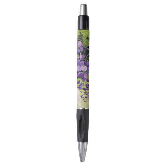 Schöne Blume der Wisteria Kugelschreiber (Vorderseite Vertikal)