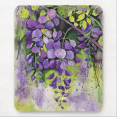 Schöne Blume der Wisteria Mousepad (Vorne)