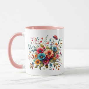 Schöne Blume Design-58576 Tasse