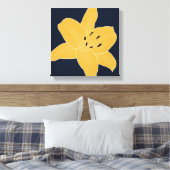 Schöne Blume Design Lily Nr. 1 Leinwanddruck (Insitu (Schlafzimmer))