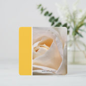 Schöne Blume Einladung (Stehend Vorderseite)