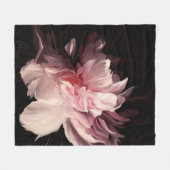 Schöne Blume Fleecedecke (Vorderseite (Horizontal))