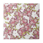 Schöne Blume Fliese (Vorderseite)