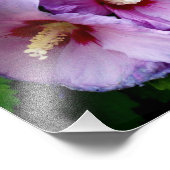 Schöne Blume Foto drucken (Ecke)