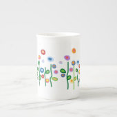 Schöne Blume für Juwelen Porzellantasse (Vorderseite)