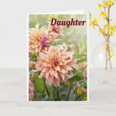 **SCHÖNE BLUME** FÜR SCHÖNE *DAUGHTER* KARTE (Gelbe Blume)