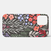 Schöne Blume Garten nahtlos Muster Case-Mate iPhone Hülle (Rückseite (Horizontal))