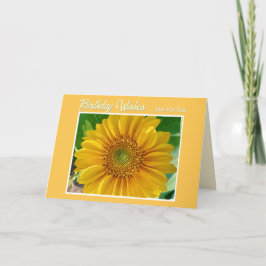 Schöne Blume Geburtstagkarte Karte