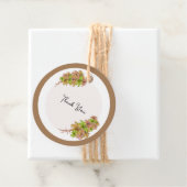 Schöne Blume Geschenkanhänger (Beispiel)