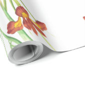 SCHÖNE BLUME GESCHENKPAPIER (Rolleneckpunkt)