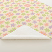 Schöne Blume, Hauswärme Geschenk Sherpadecke (3/4)