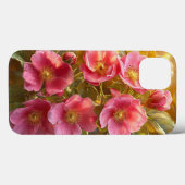 Schöne Blume hell rosa Case-Mate iPhone Hülle (Rückseite (Horizontal))