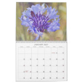 Schöne Blume im Art Calendar Kalender (Jan 2027)