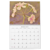 Schöne Blume im Art Calendar Kalender (Mär 2027)