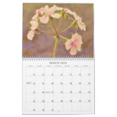 Schöne Blume im Art Calendar Kalender (Mär 2026)