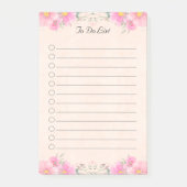 Schöne Blume in Pastellfarben Post-it Klebezettel (Vorderseite)