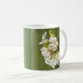 Schöne Blume Kaffee Tasse (VorderseiteRechts)