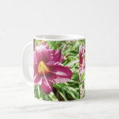 Schöne Blume Kaffee Tasse (Vorderseite Links)