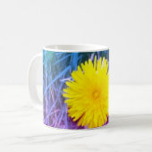 Schöne Blume Kaffeetasse (Vorderseite Links)
