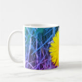 Schöne Blume Kaffeetasse (Links)