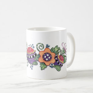 Schöne Blume Kaffeetasse