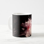 Schöne Blume Kaffeetasse (Vorderseite Links)