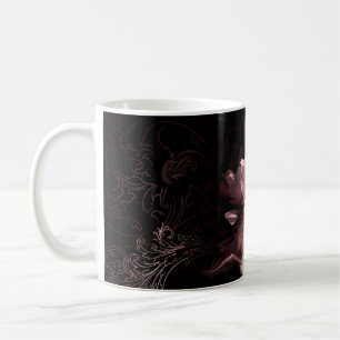 Schöne Blume Kaffeetasse