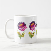 Schöne Blume Kaffeetasse (Links)