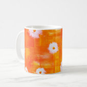Schöne Blume Kaffeetasse (Vorderseite Links)