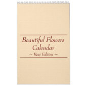Schöne Blume Kalender Beste: Typ-A-レダ (Titelbild)